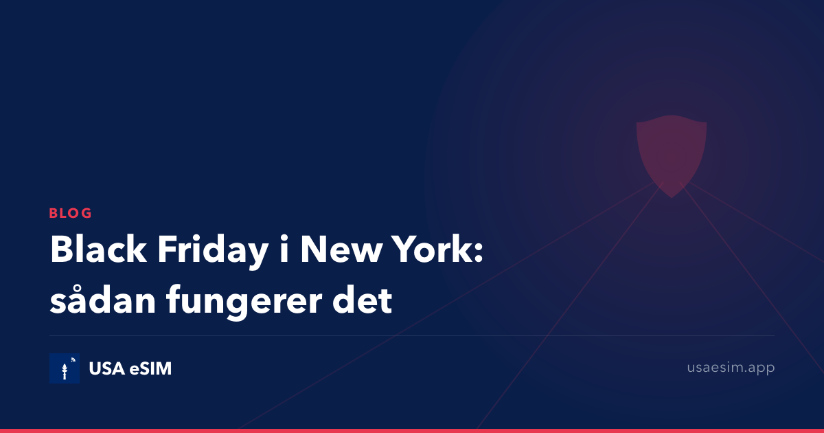Black Friday i New York: sådan fungerer det