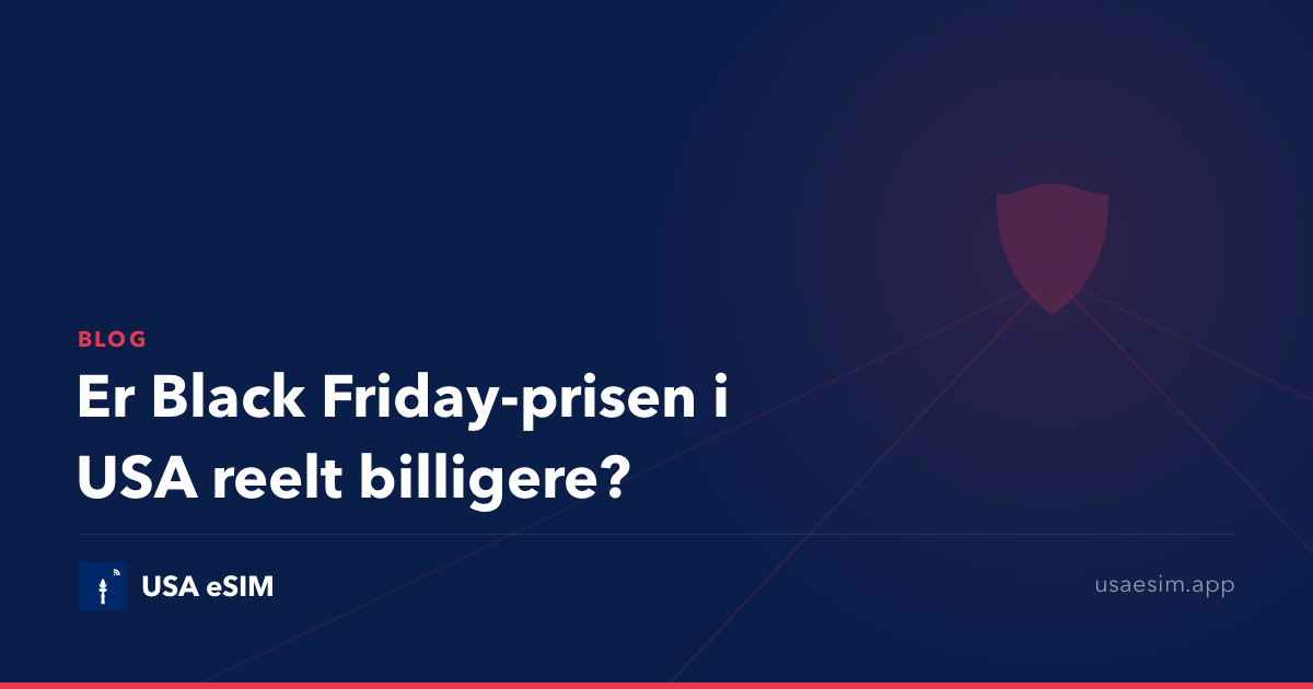 Er Black Friday-prisen i USA reelt billigere?