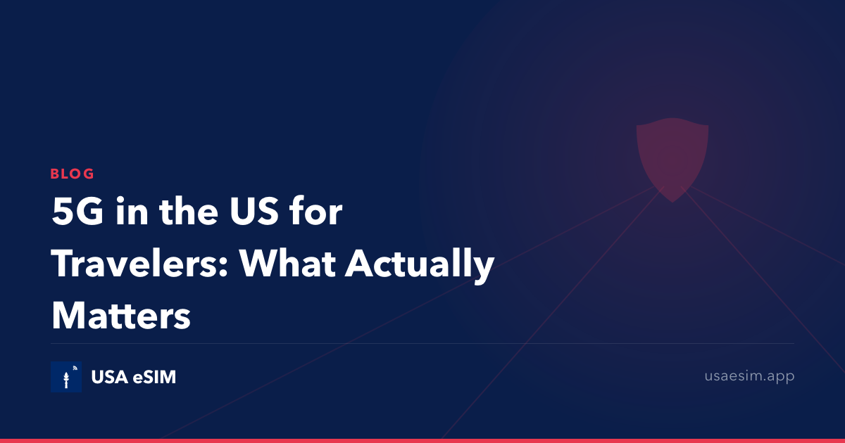 5G in the US for Travelers: What Actually Matters