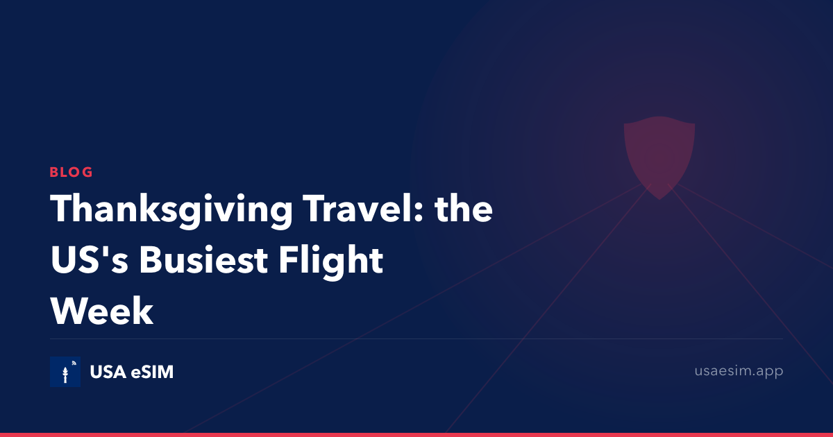 Thanksgiving Travel: the US's Busiest Flight Week