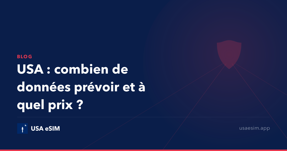 USA : combien de données prévoir et à quel prix ?