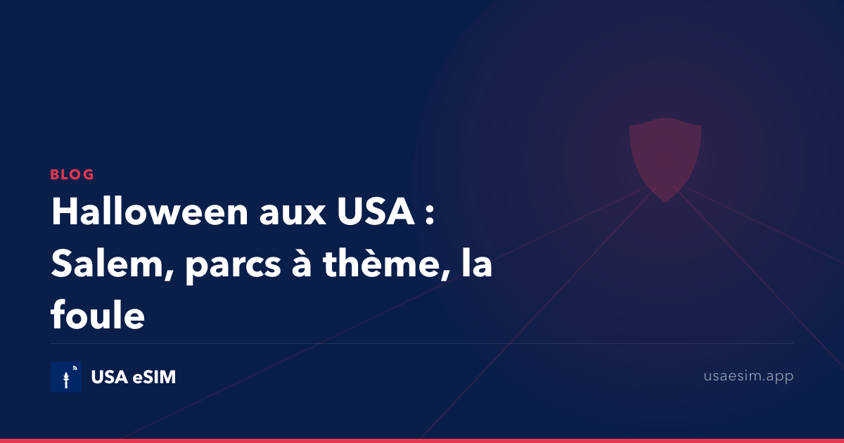 Halloween aux USA : Salem, parcs à thème, la foule