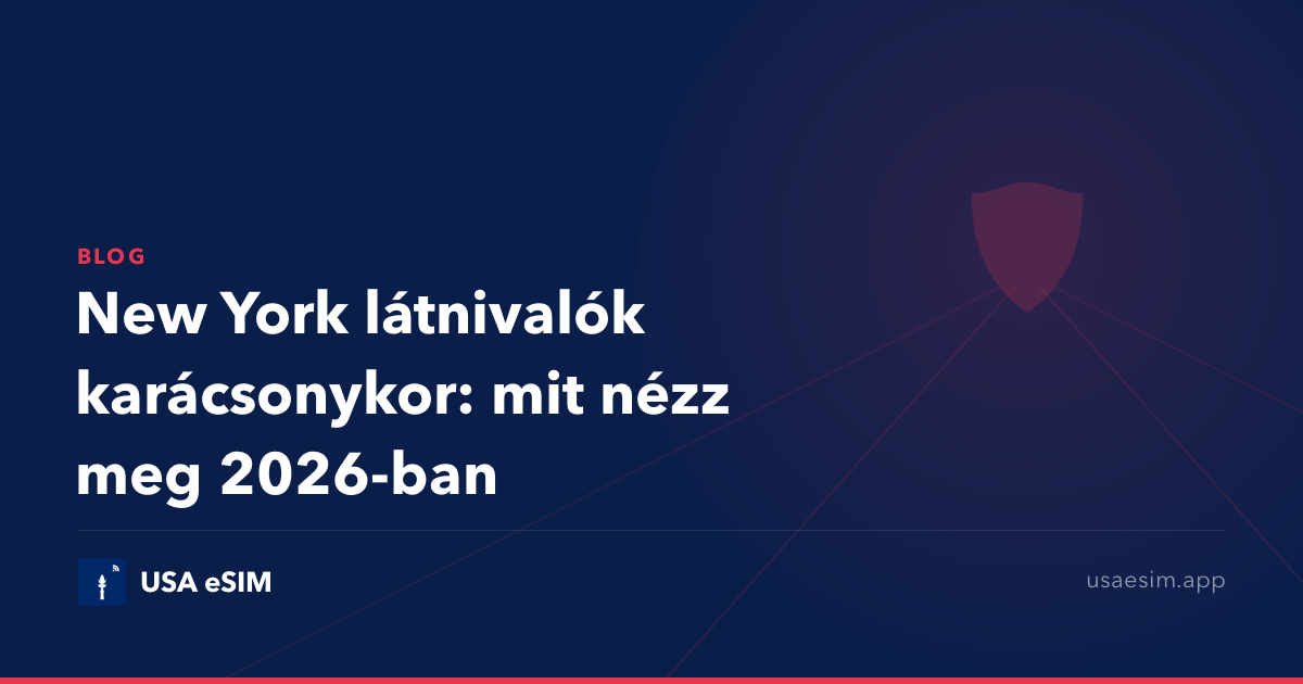 New York látnivalók karácsonykor: mit nézz meg 2026-ban