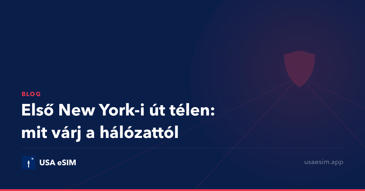 Első New York-i út télen: mit várj a hálózattól