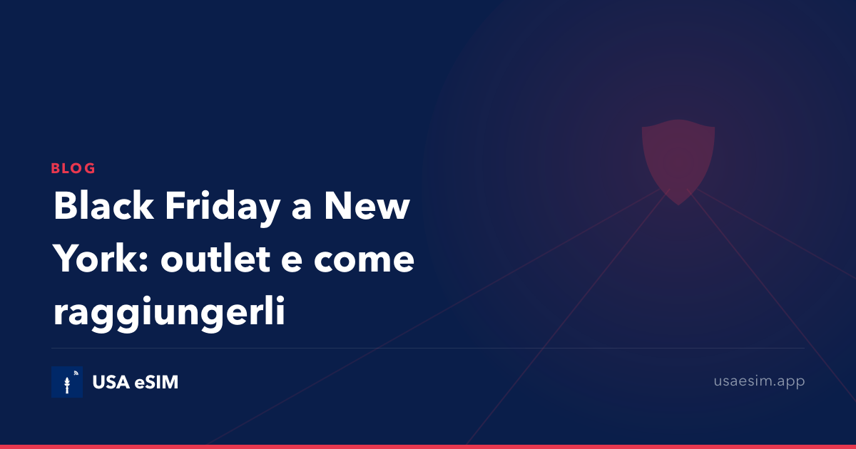 Black Friday a New York: outlet e come raggiungerli