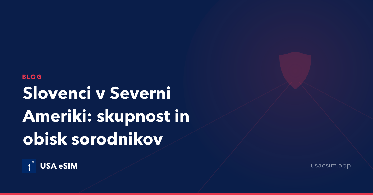 Slovenci v Severni Ameriki: skupnost in obisk sorodnikov