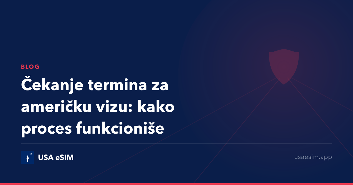 Čekanje termina za američku vizu: kako proces funkcioniše