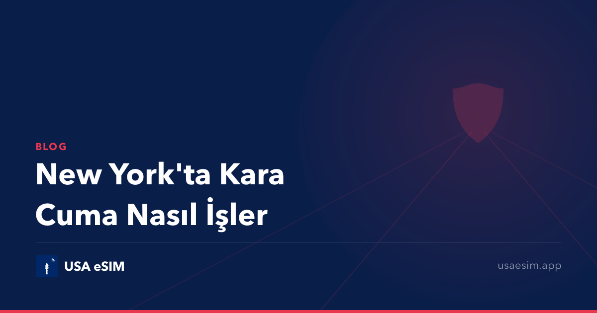 New York'ta Kara Cuma Nasıl İşler
