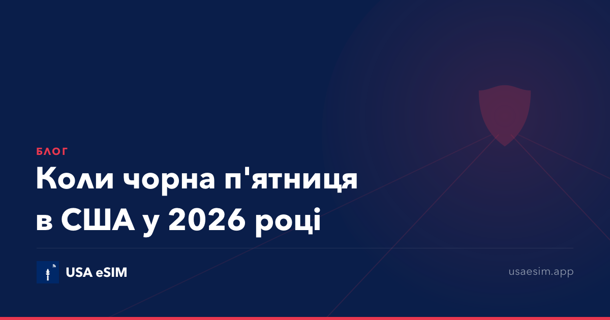 Коли чорна п'ятниця в США у 2026 році